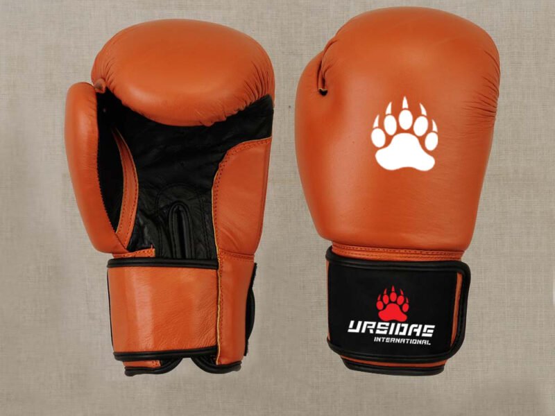 Leather Boxing Gloves.