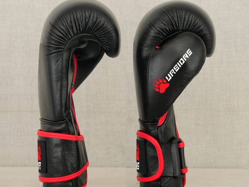 Leather Boxing Gloves.