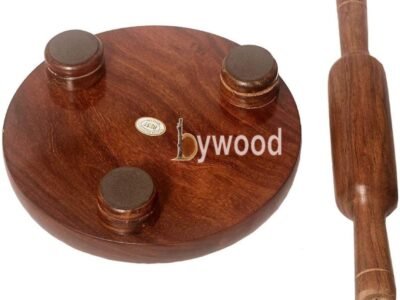 Rosewood Chakla Belan Set For kitchen (10 inch board, 14x2 inch belan)