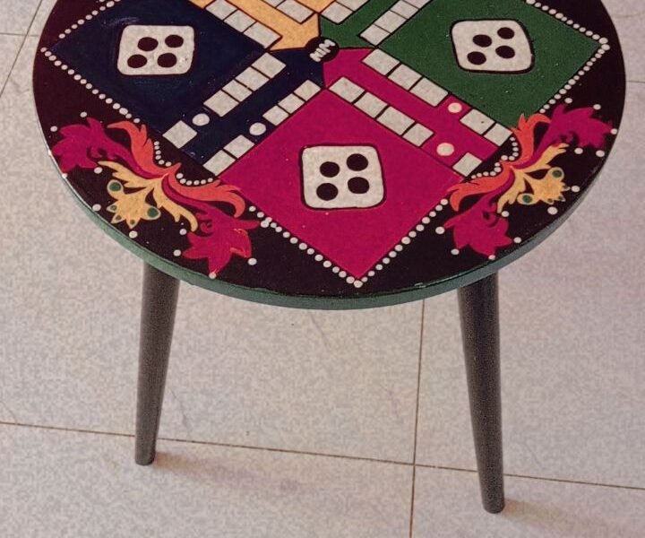 Ludo table handpainted