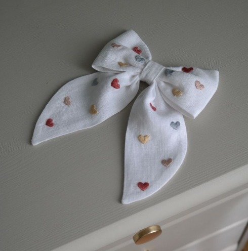 personalized handmade bow for girls