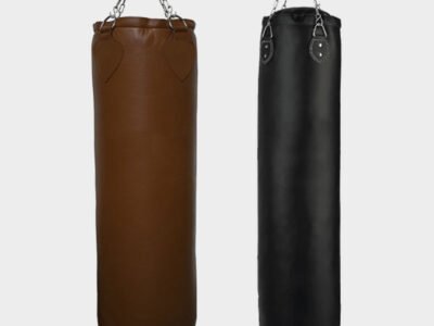 Leather punching bag