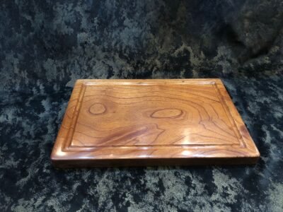 1" thick Solid Walnut Cutting Board; One piece no Glue