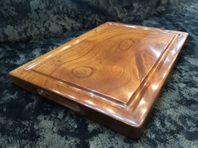 1" thick Solid Walnut Cutting Board; One piece no Glue