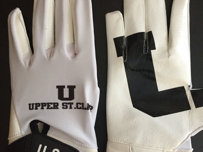 Customized American Football gloves